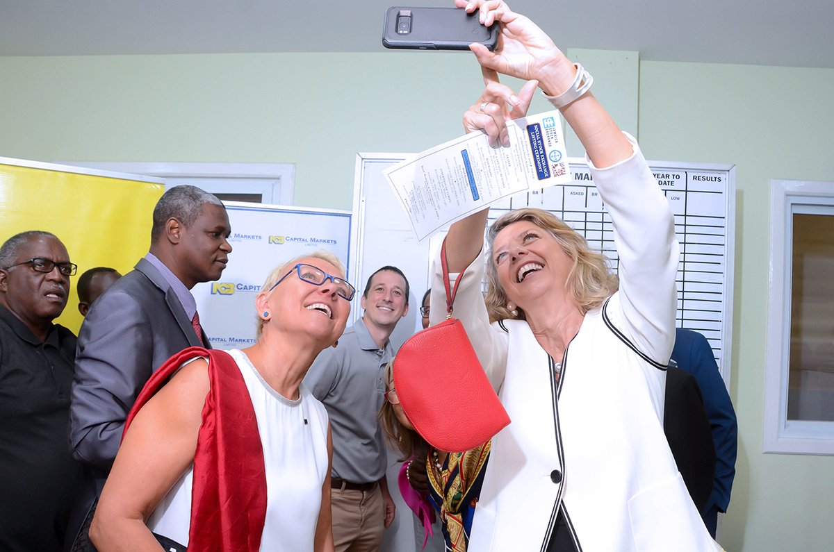 JSSExchange's tweet image. Moments from our groundbreaking Jamaica Social Stock Exchange (JSSE) listing ceremony this morning. @deafcancoffee (Deaf Can! Coffee) is officially the first project to be listed on the JSSE! A historic moment for Jamaica&apos;s social sector! #JSSE #Donate4Impact #SocialGrowth