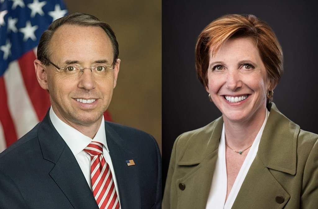 FUN FACT: Dr. Nancy Messonnier, The CDC Official Who Is Being Championed By The Left After Contradicting President Trump By Suggesting A Coronavirus Outbreak In The U.S. Is Inevitable, Is Rod Rosenstein's Sister.