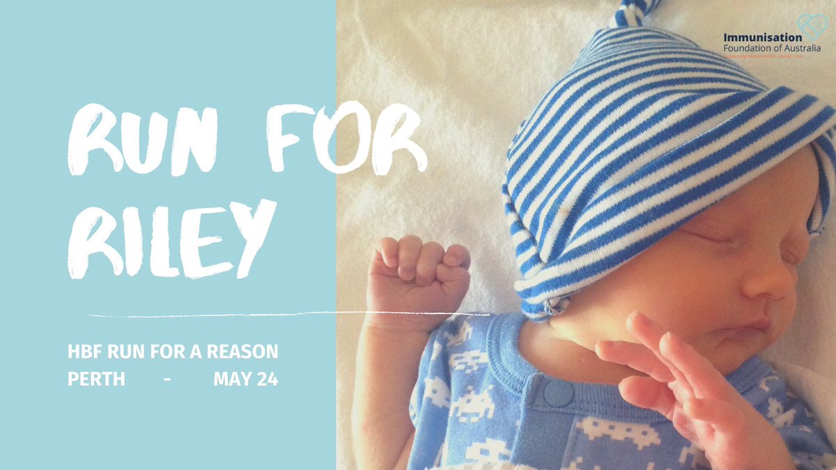 LightForRiley's tweet photo. Want to get fit and show your support for immunisation?

Come and join the Light for Riley team at the Perth @hbfrun on Sun May 24. We would love to have you there with us!

Details here on how to join us: https://t.co/JeVt8TsogP https://t.co/SbjPuJ65lq
