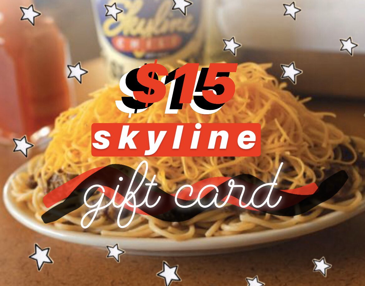 UCincyChicks's tweet photo. We’re giving away a @Skyline_Chili gift card! To enter our drawing just retweet this tweet, tag your favorite Skyline date in the comments, and follow our account. The winner will be chosen on Sunday! https://t.co/8sfJcTxovN