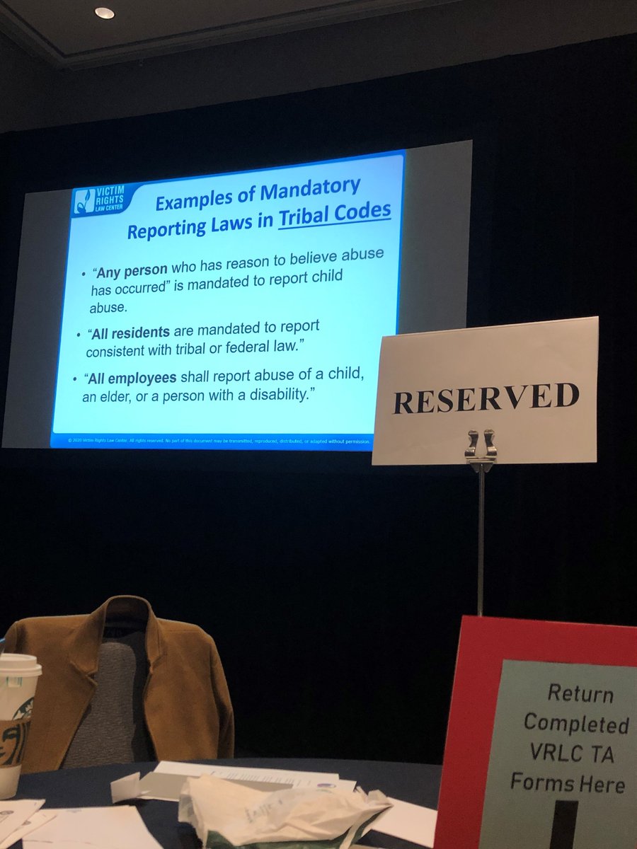 Thank you Mending the Sacred Hoop and <a href="/OVWJustice/">OVW</a> for a great day at the New Tribal Grantee conference! We are honored to train tribal advocates and help protect the privacy of survivors in Indian Country.