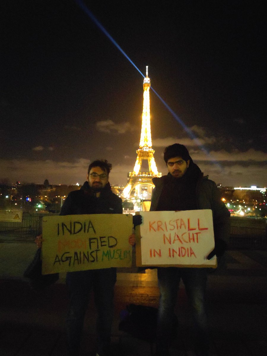 KJsurya22's tweet photo. #Delhigenocide 

@paris_alliance  Standing in solidarity with the Muslims in Delhi and across India. https://t.co/tXTKugTObx