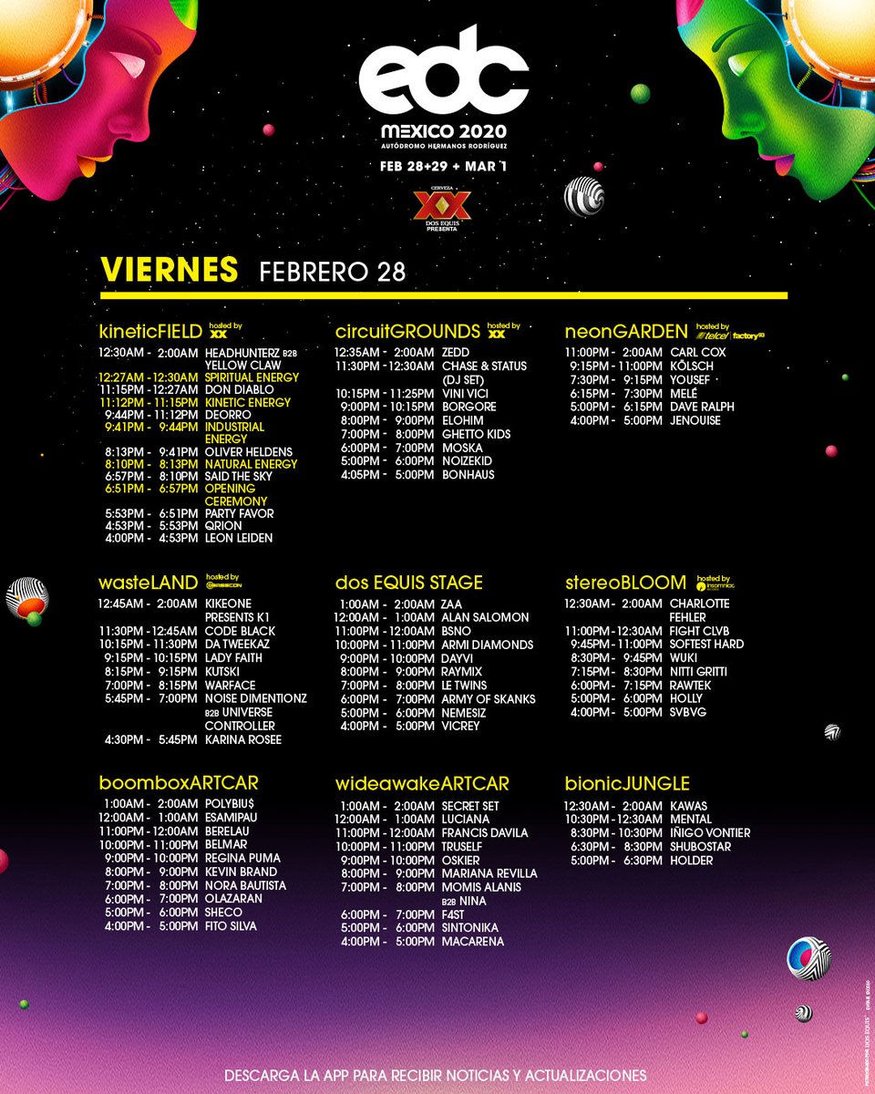 EDC Mexico tweet media