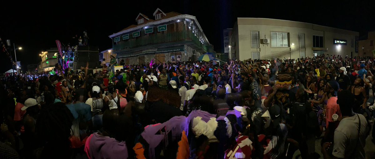 minizter669's tweet photo. Last Lap #PlayderiddimPlaymas #MasDomnik2020 #DominicaCarnival #panorama https://t.co/Cdi7YjFXyL