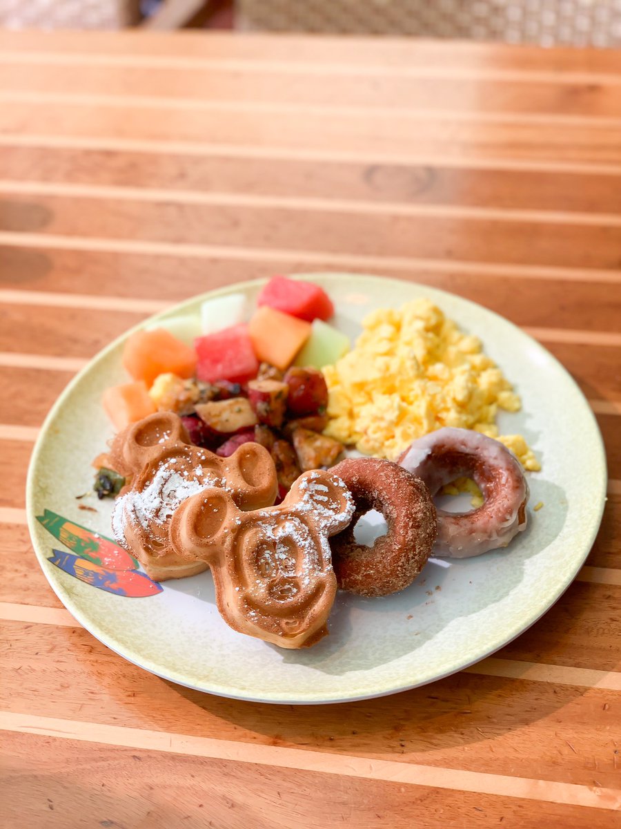 Currently writing a post on my experience with gluten free meals at Disney World &amp; the Disney Cruise during the #DisneyCreators celebration. I’m already missing these waffles and mini donuts😍 #DisneyDream #DisneyWorld