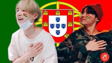MinYoongiPT's tweet photo. FACTOS os quais provam que BTS querem vir a PORTUGAL!

1. O dia em que o Namjoon , Jin e taehyung fizeram homenagem a Portugal!
2. Yoongi e o Jhope sentido o melhor hino do mundo!
3. o dia em que o Namjoon diz "HELLO PORTUGAL" 
4. Por ultimo e menos importante o dia em que o JK + https://t.co/Puu2b30TJT