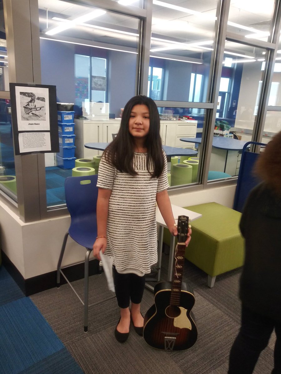 BetaBelievePSE's tweet photo. @PSERoadrunners Black History Living Museum 
#EllaBaker #RubyBridges #CorettaScottKing #JoanBaez https://t.co/xvIk8vhCE7