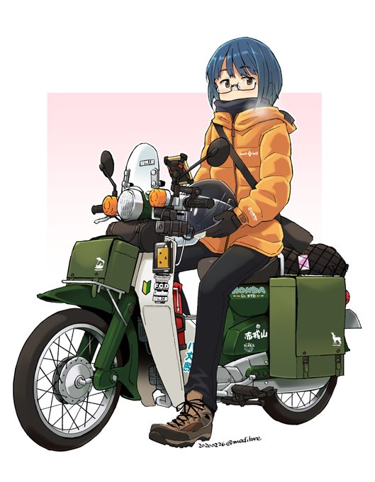 「何かを持っている バイク」のTwitter画像/イラスト(新着)｜5ページ目