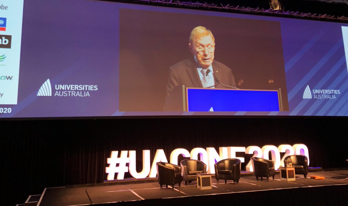 BronFredericks's tweet photo. As a past student activist, I’m loving hearing the Hon Michael Kirby’s reflections on his #student activism &amp; questioning how we in #HigherEducation are fostering public #debate, funding student activities &amp; instilling the spirit of #liberty for the future? #uaconf2020 #education https://t.co/ieK2MxQL0j