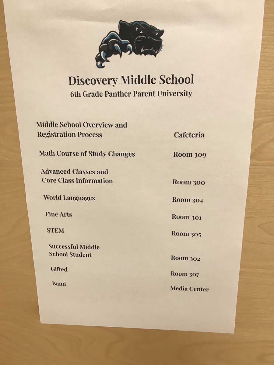 DMS Panther Parent University is under way!!! #mcslearn #dmslearn <a href="/kpstewart2/">Kim Stewart</a> <a href="/CoachKateWade/">Kate Wade, NBCT</a> <a href="/Kyancey8/">Kurt</a>