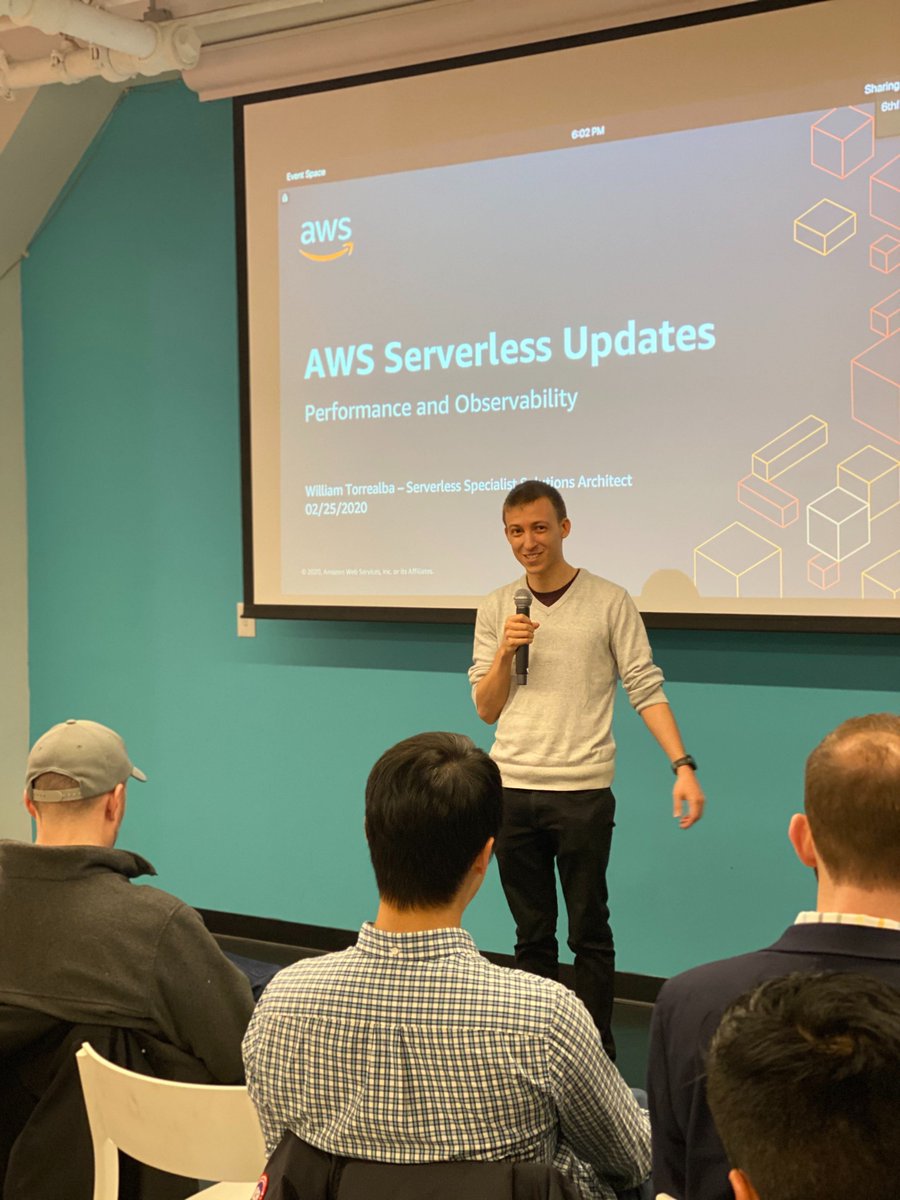 bradbirnbaum's tweet photo. Great @awscloud meetup hosted tonight at the @kustomer headquarters in NYC.  That's our own @obukspan kicking it off! https://t.co/wFdpfwsa7T
