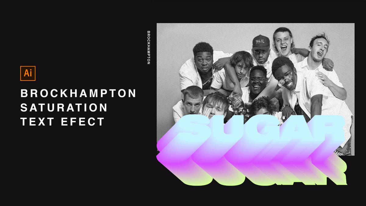 stevenvan_'s tweet image. learn how to create this cool text effect in @Illustrator!!

watch: youtu.be/JT-v9Qa7ZAA