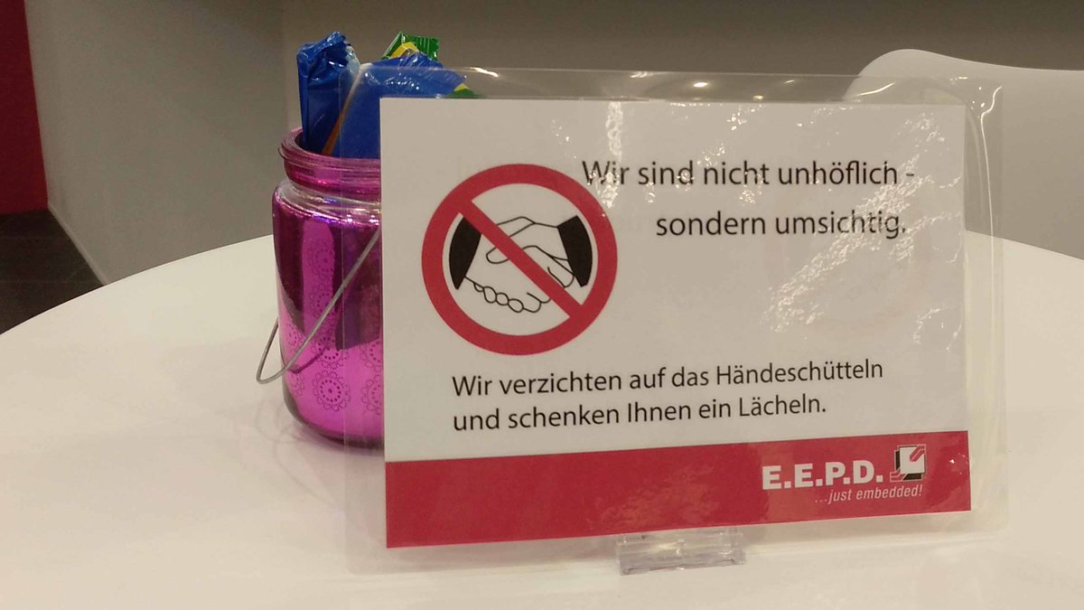 RedaktionEP's tweet image. Impressionen von einer besonderen Embedded World - Tag 1 / Teil 2 #ew20 #ew2020 #embeddedworld2020