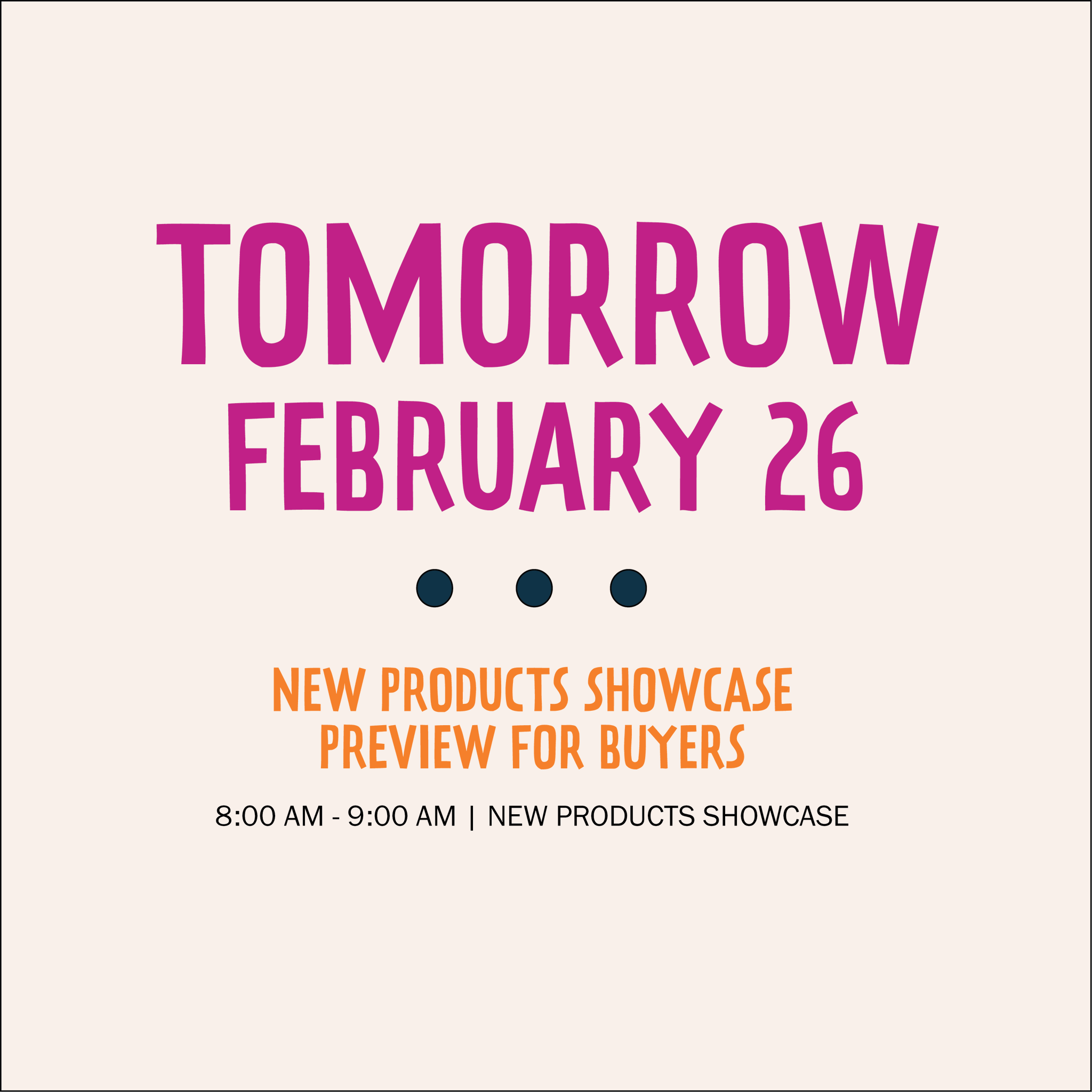 Global Pet Expo On Twitter Tomorrow Preview The New Products Showcase Before The Show Officially Opens For The Day This Is An Exclusive Opportunity For Buyers And Badges Will Be Required In