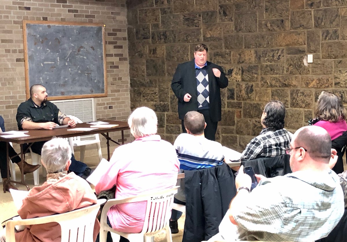 SouthBayDems's tweet photo. Joe Sackman, who’s running for NYS Assembly District 15, talks about why he decided to run for office & the importance of clean water, renewable energy, & affordable housing on Long Island. Thanks for joining us, @josephjsackman https://t.co/laD6hreh10