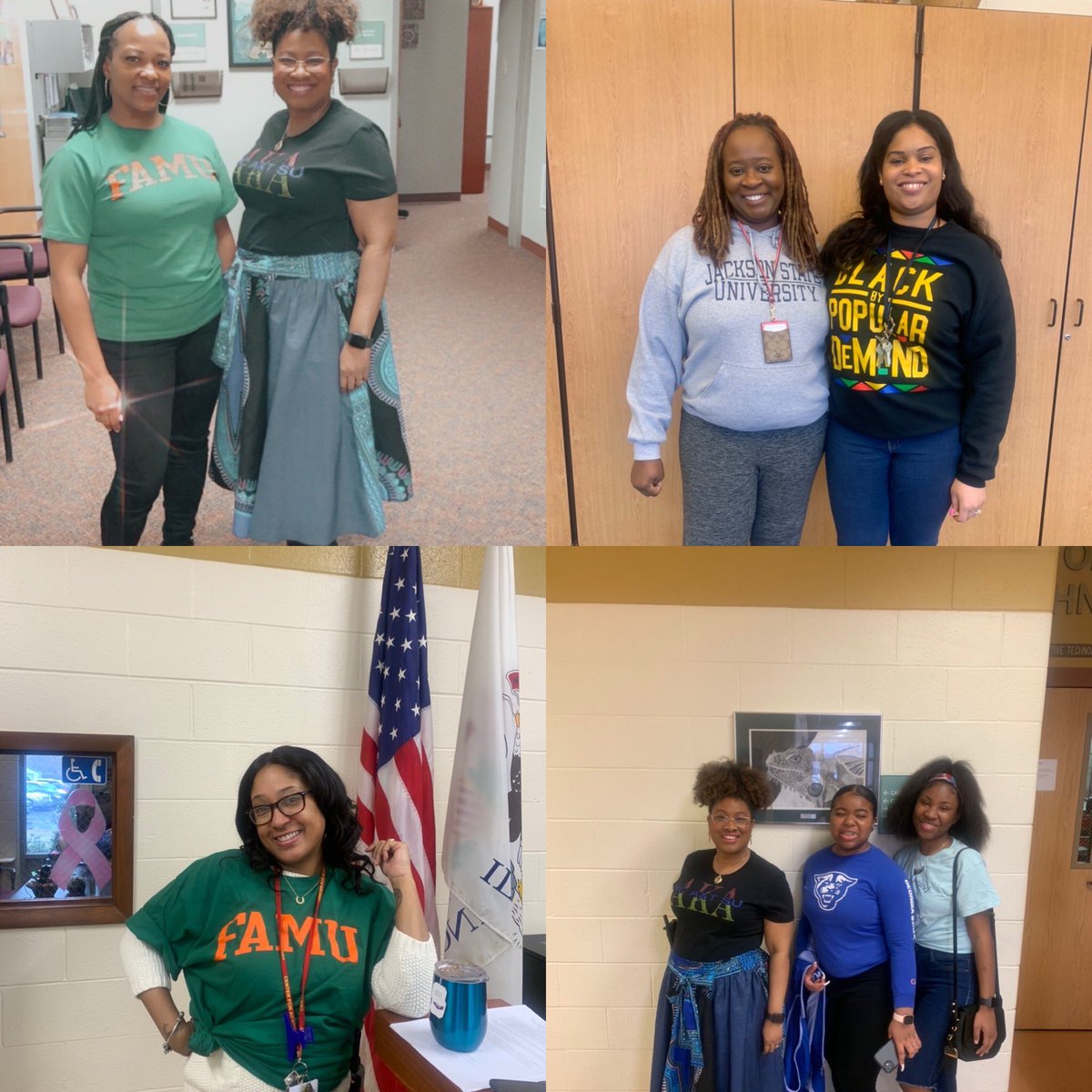 DawnWal86402113's tweet photo. Black History HBCU Day at the Centers for Ss &amp;Ts! #TeamPhenomenal215 #TFCProud https://t.co/8Lg0iKQAd4
