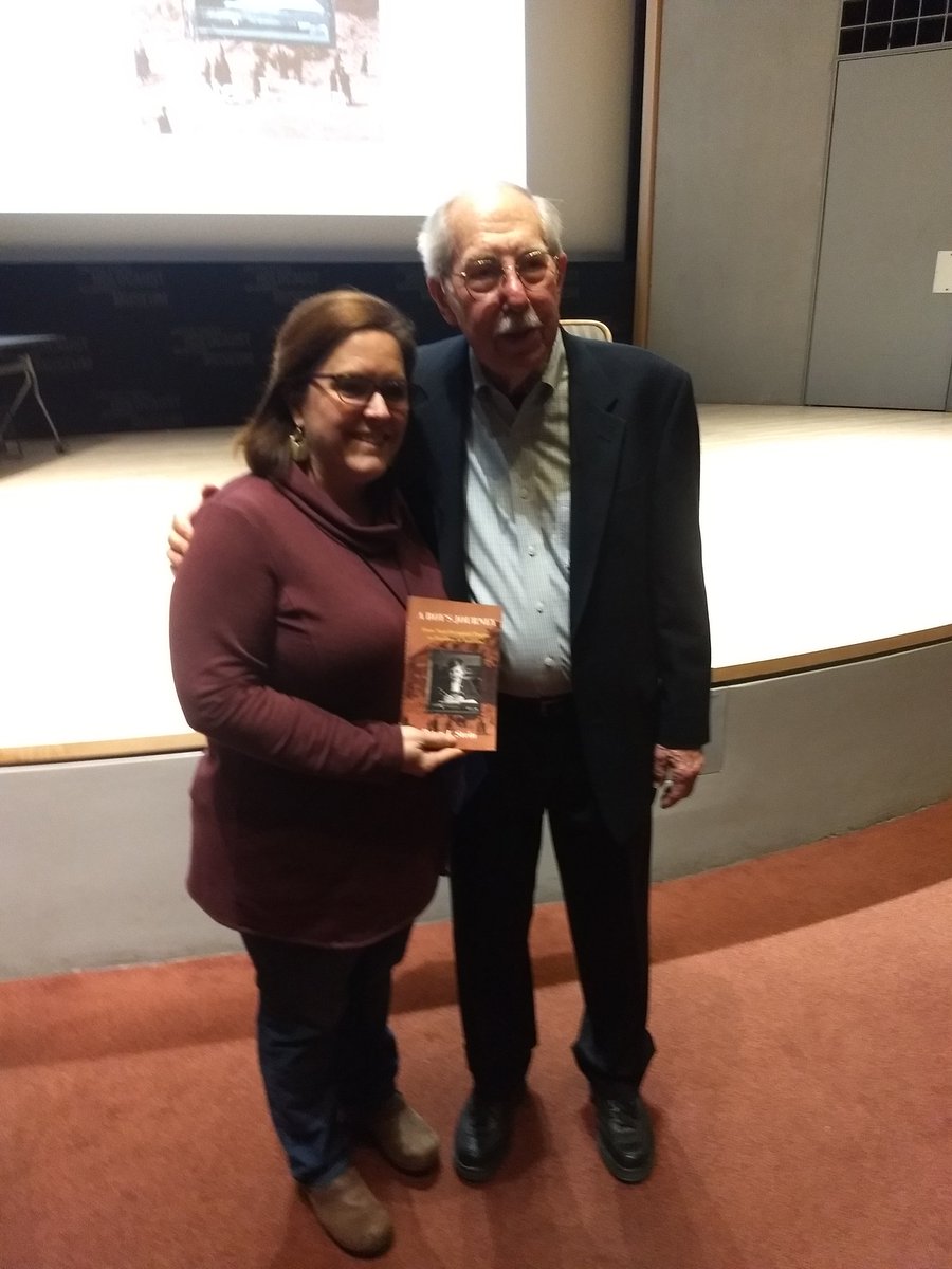 BBSMiddleSchool's tweet image. Wow! It was an incredible experience to hear Holocaust survivor Peter Stein speak to our students about his life. He even signed a copy of his book for us and dedicated it to the "world changers of Boyd Buchanan School." So inspirational!