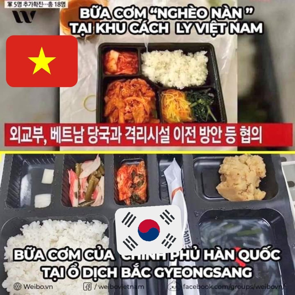 ngocmantwt's tweet photo. Nhìn bữa ăn nghèo nàn của Việt Nam xem, nó còn ngon gấp mấy lần bữa ăn thanh cao thịnh soạn của bọn Hàn Quốc nữa cơ 
#ApologizeToVietNam https://t.co/J9yqPGeIvq