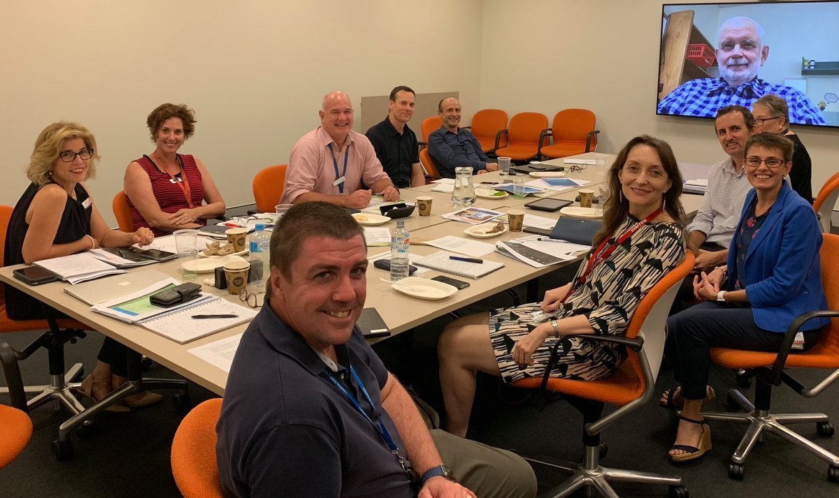 Great to have our 'A Team' together for a few hours of strategic talks for 2020! Along with strategy meetings, our executive give up 1 hour, twice a month for Senate exec meetings (at 7.30am!) sit on important QH committees, and participate in all Senate activities. Thank you!