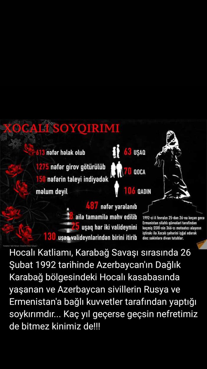 Vefadar_1995's tweet photo. #justiceForKhojaly https://t.co/fpHW8UgLJO