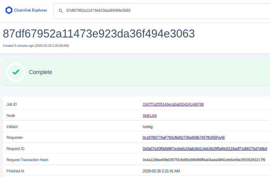 sigildotlink's tweet photo. @sigildotlink Ropsten and #ethereum mainnet nodes are now available on the #chainlink explorer! 

https://t.co/tZQuCKl3yk https://t.co/n5Z1aDMXco