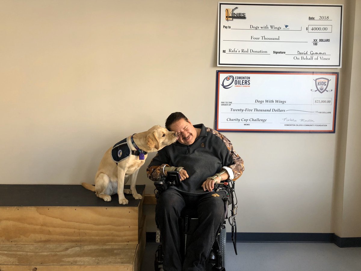 dogs_with_wings's tweet photo. We are excited to share the success of the first two days of Team Training with Service Dog DWW Echo! We are so proud of the progress that she and her client have made so far. We’re excited to spend the next two weeks with this incredible team. 🐾 https://t.co/vGcKmIUCBt