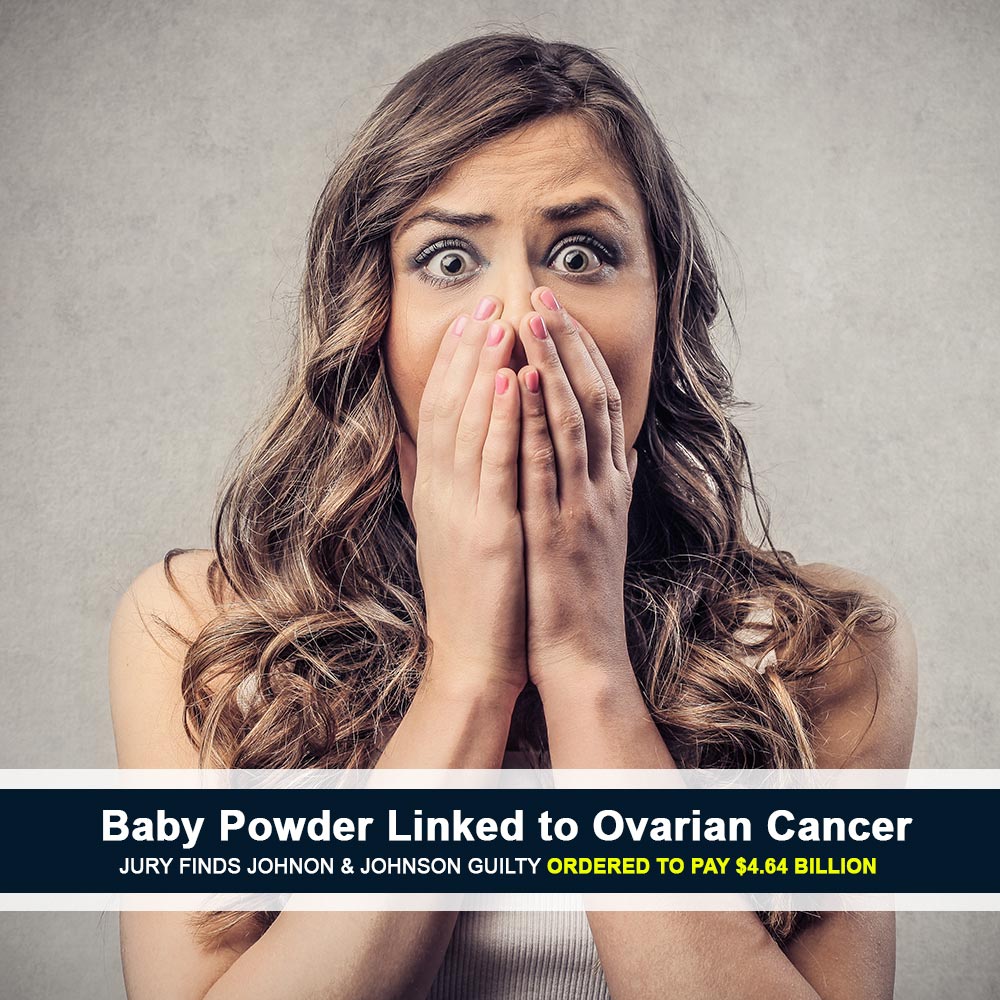 🛑Over $5 Billion has been awarded to Ovarian Cancer victims who used J&J's Baby Powder. Attorneys believe J&J was aware that its product contained asbestos. Anyone diagnosis with Ovarian Cancer or Mesothelioma may qualify for compensation. 👉 bit.ly/2Te2P21