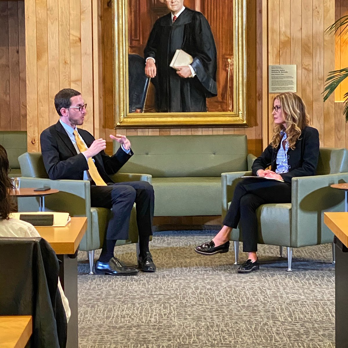 .<a href="/Scott_Wiener/">Senator Scott Wiener</a> dropping some great insights at tonight’s talk on the housing crisis, homelessness, and so much more. #caleg