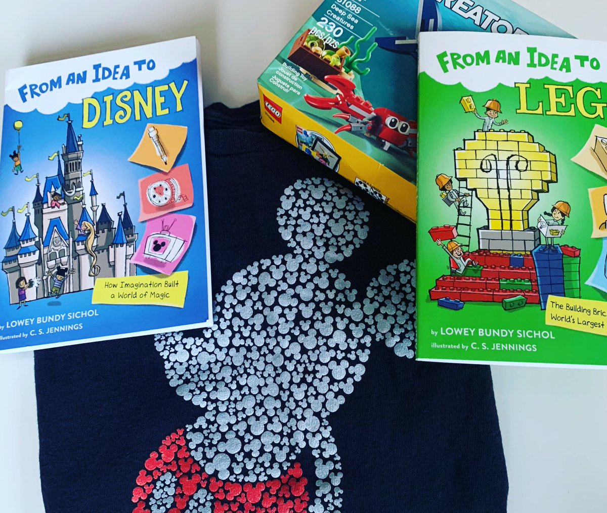 Ella Minnow (@ellaminnow) on Twitter photo Planning a trip to Disney? Know a LEGO lover? The “From an Idea to...” books are informative, easy to read, and full of cool facts for kids (and adults!) about how popular brands got their starts. <a href="/LoweySichol/">Lowey Bundy Sichol</a> introduces entrepreneurship to kids in a fun and accessible way. Planning a trip to Disney? Know a LEGO lover? The “From an Idea to...” books are informative, easy to read, and full of cool facts for kids (and adults!) about how popular brands got their starts. <a href="/LoweySichol/">Lowey Bundy Sichol</a> introduces entrepreneurship to kids in a fun and accessible way.