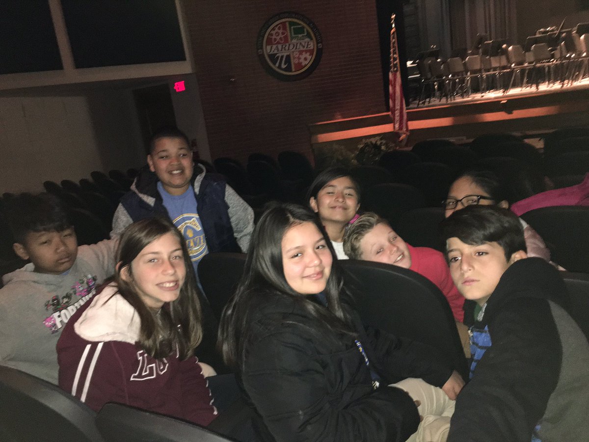 colvincougars's tweet photo. Our 5th graders traveled over to Jardine this morning to learn about the band, orchestra, and choir classes that they will be able to take next year.  
#ColvinPRIDE⭐️ https://t.co/pSyuDsQe7p