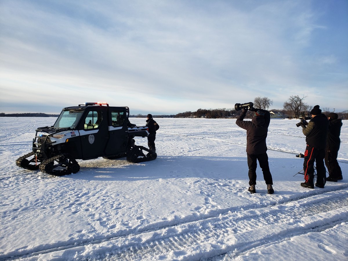 PolarisGov's tweet image. Thank you to @HennepinSheriff for letting us come out and capture a day in the life of a water patrol deputy. We enjoyed getting out of the office and spending some time with our valued customers! #PolarisRANGER #PolarisSnow