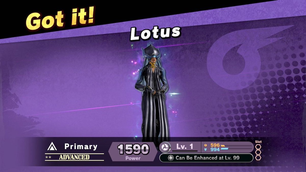 Wake up, Tenno! Lotus is joining #SmashBrosUltimate as a Spirit!

Unlock her during the “Spirits in Black” event starting Feb. 28.