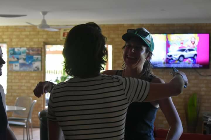 lancelin_lodge's tweet photo. One of our favourite things about life at the Lodge is the friendships: new ones, old ones, long-distance friends, friends reunited, friends of friends ... warms our hearts every day 😍😍😍 #lancelinlodge #friends #friendship #hostellife #hostelfamily #australia #lancelin #yhaoz https://t.co/VT1vEfNLDF