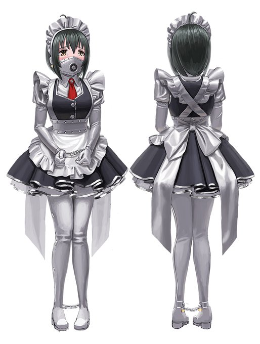 自力で脱げないメイド服Ver.2
続き→https://t.co/lAJNor3m7k 