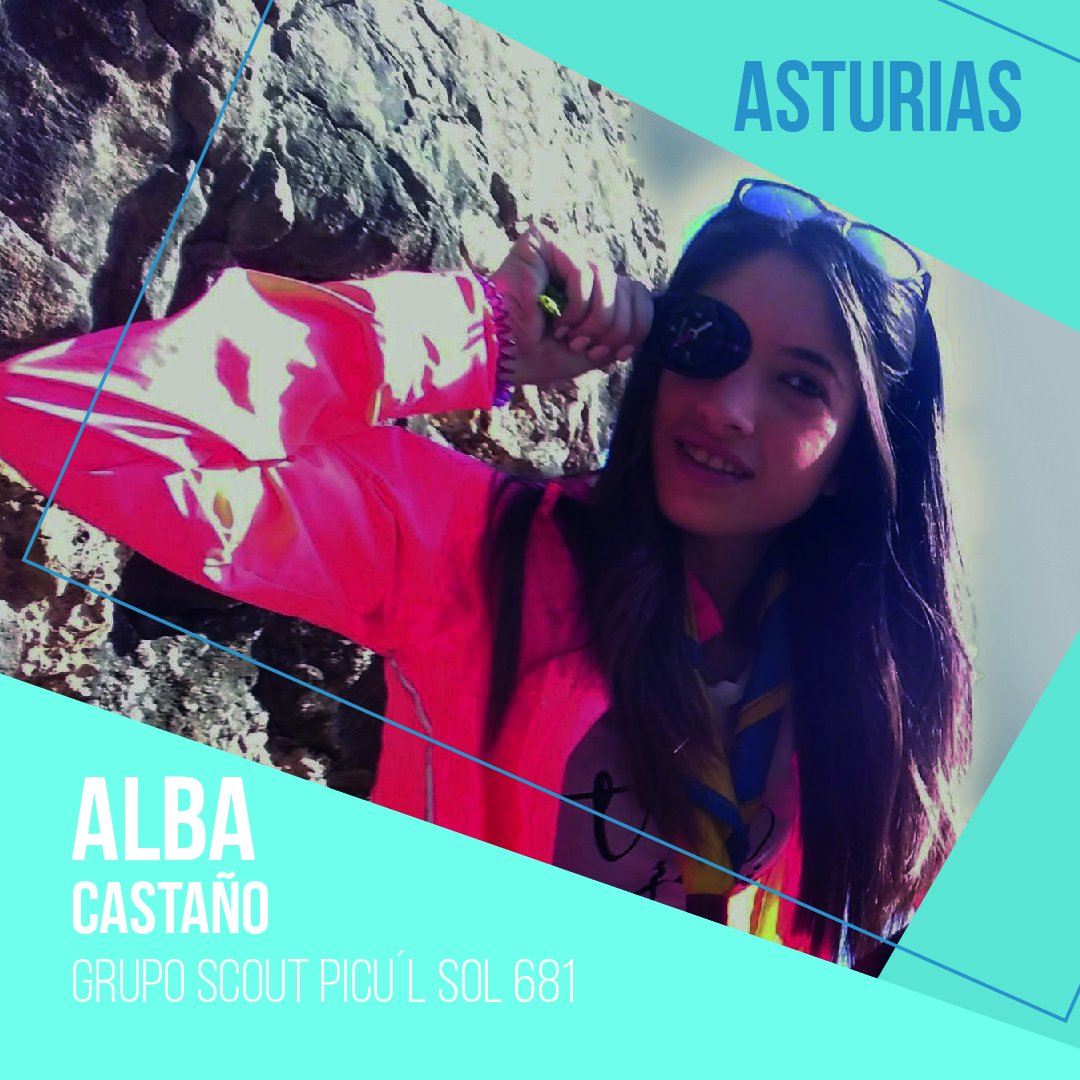 La siguiente nueva participante de la #XXVSWP viene de un grupo que últimamente no suele faltar.
Ella es <a href="/Almar89/">Alba Castaño</a> del  <a href="/GsPiculSol/">Scout Picu'l Sol 681</a> de  <a href="/ASDE_Asturias/">ASDE Scouts Asturias</a> 
#ScoutsdeEspaña #ASDE ⚜️