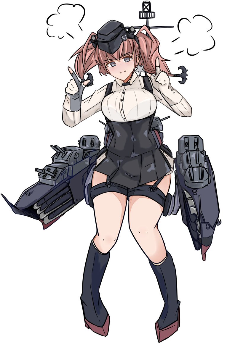 Denyel Commissions Open 3 3 Grumpy Atlanta Requested By A Friend Pixiv T Co Rhuxmusx4o アトランタ Atlanta 艦これ Kancolle 艦隊これくしょん 艦娘