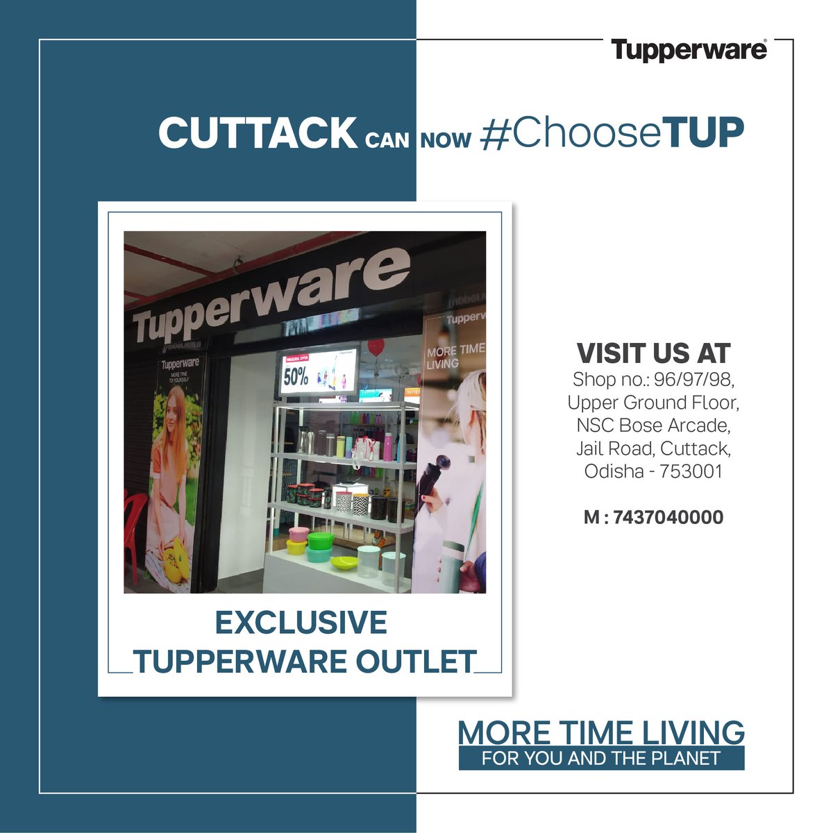 TupperwareIN's tweet photo. Tupperware is now in Cuttack! In the season of "Mu Tumaku Bhala Pae", spread the love with juicy Rasagolas and tasty Dahibaras stored in Tupperware! Choose from a range of innovative premium products now at a Tupperware exclusive outlet near you. #ChooseTUP #MoreTimeLoving https://t.co/lHy1EN0Qo3