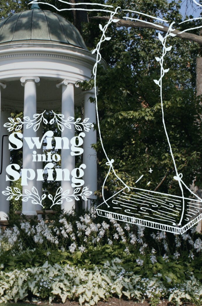 Guess what? We are installing tree swings throughout the garden this spring! Get ready. #swingintospring