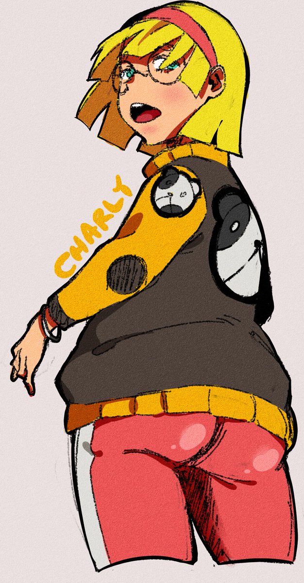 ikzan_o's tweet photo. Charly One of my fave from Lv 5 #Anime #Oc #character #BootyliciousTuesday #Panda #Blond #Drawing #digitalarts #digitalartwork https://t.co/CTWR7wzXuU