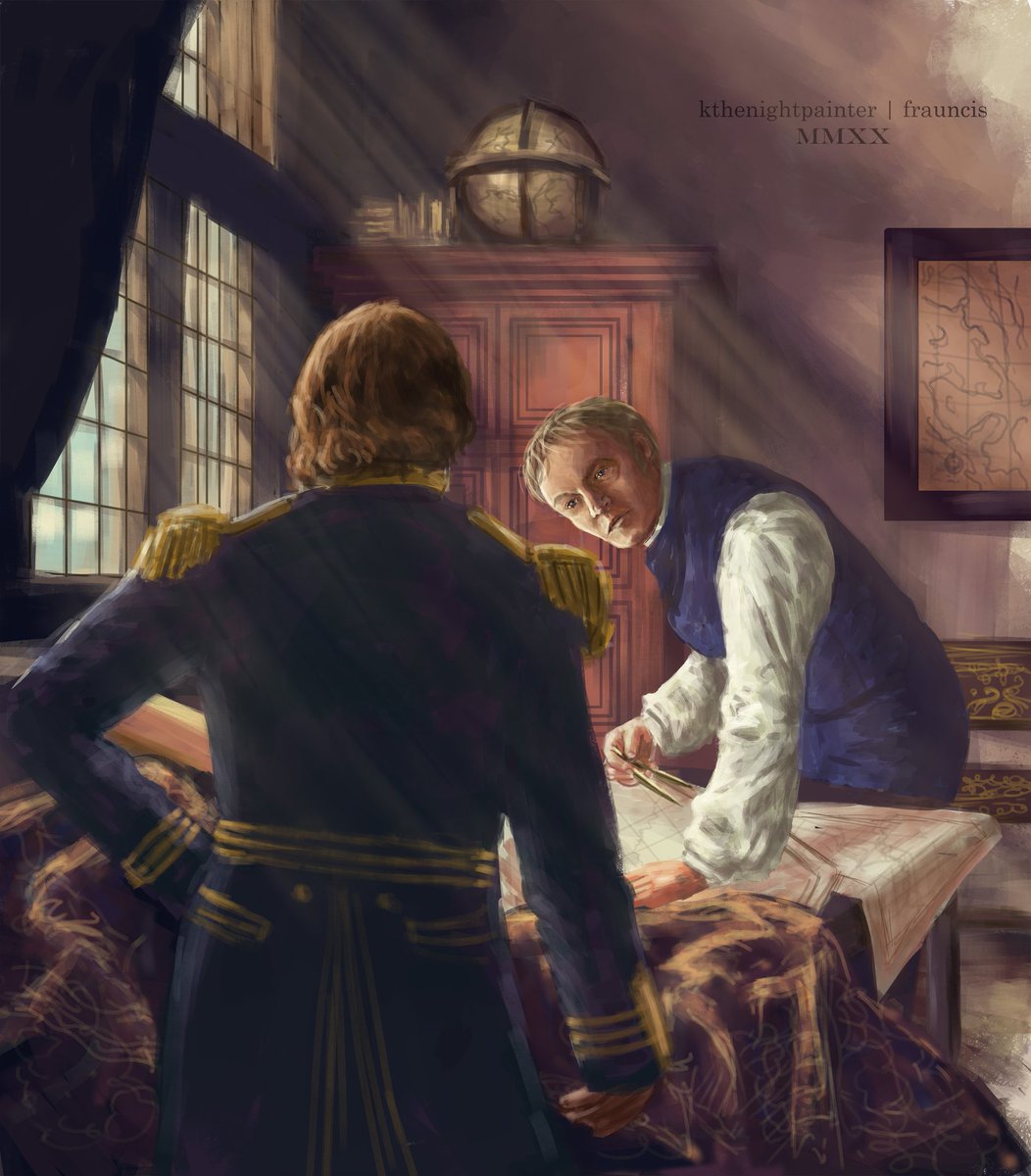 Some Francis and JCR for The Terror bingo prompt: "old friends"