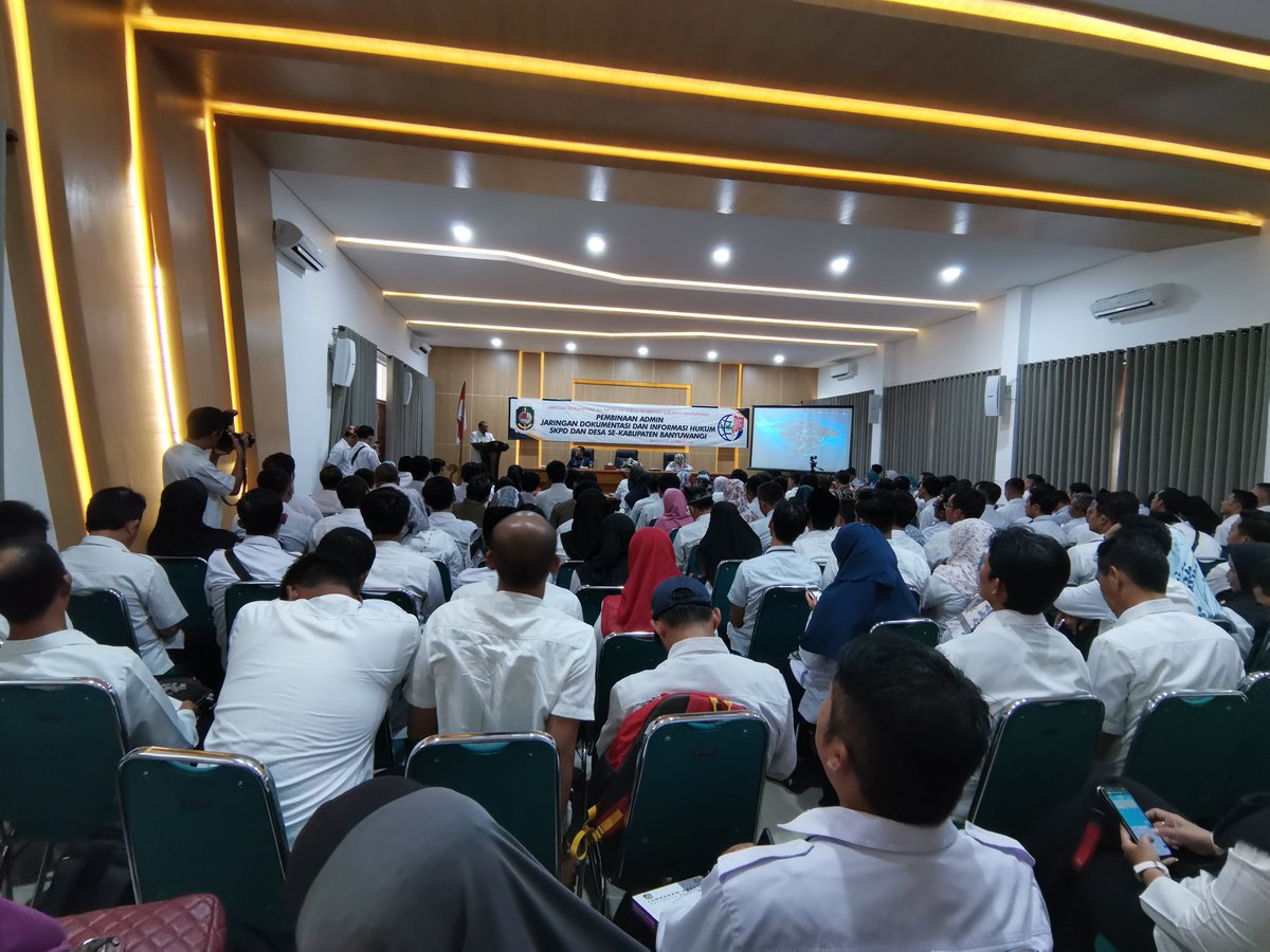 Pembinaan Admin Jaringan Dokumentasi dan Informasi Hukum (JDIH) SKPD Se-Kabupaten Banyuwangi