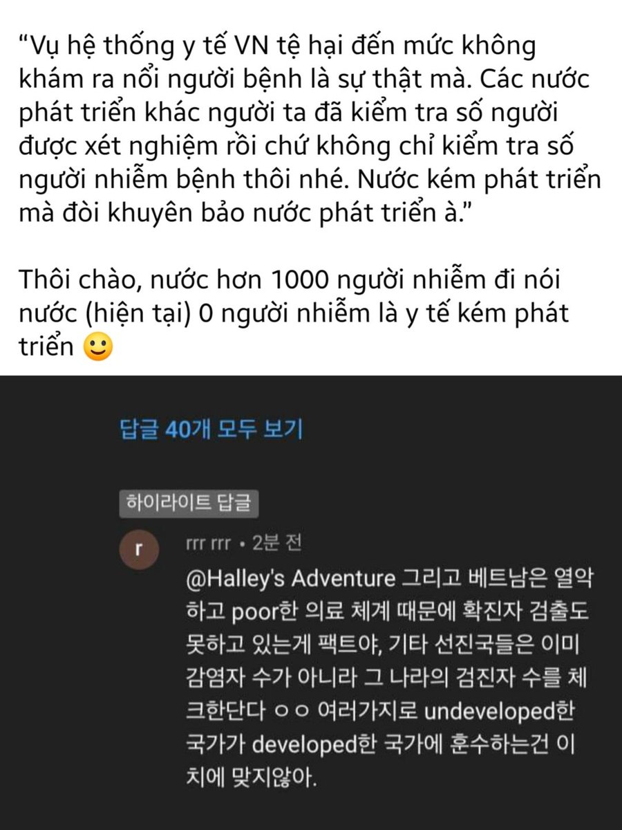 yeninggg's tweet photo. Ủa đúng ròii, nước Đông Lào tụi tui sao dám so sánh với nước thượng đẳng của mấy người được á, phát triển dữ quá mà hơn 1000 người rồi 
#ApologizeToVietNam 
#표준말투와_내말투를_비교해보자 
Cre: Halley's Adventure https://t.co/nTkwys6l6F