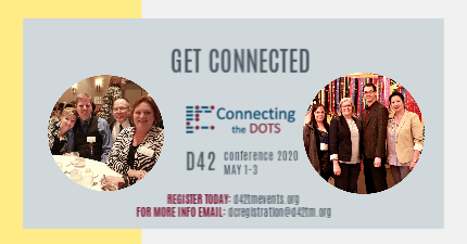 ToastmastersD42's tweet image. D42 CONFERENCE REGISTRATION IS NOW OPEN. 
Buy tickets now! d42tmevents.org/registration/ 
Fully Connected tickets get you in on ALL the fun ALL weekend long – meals, contests, entertainment, District business, and more. 
Your best value!

#D42Conference #Toastmasters #D42TM #SK #AB