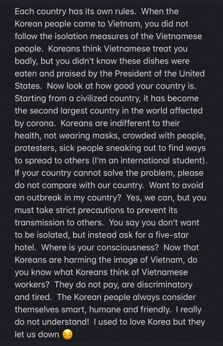 kooknguyebac's tweet photo. This is VIETNAM, not Korea, if you don't accept it please leave our country. cho ăn như vậy là sang rồi bọn não ngắn
#ApologizeToVietNam 
#20KoreansStopLying https://t.co/hlI8arOrtA