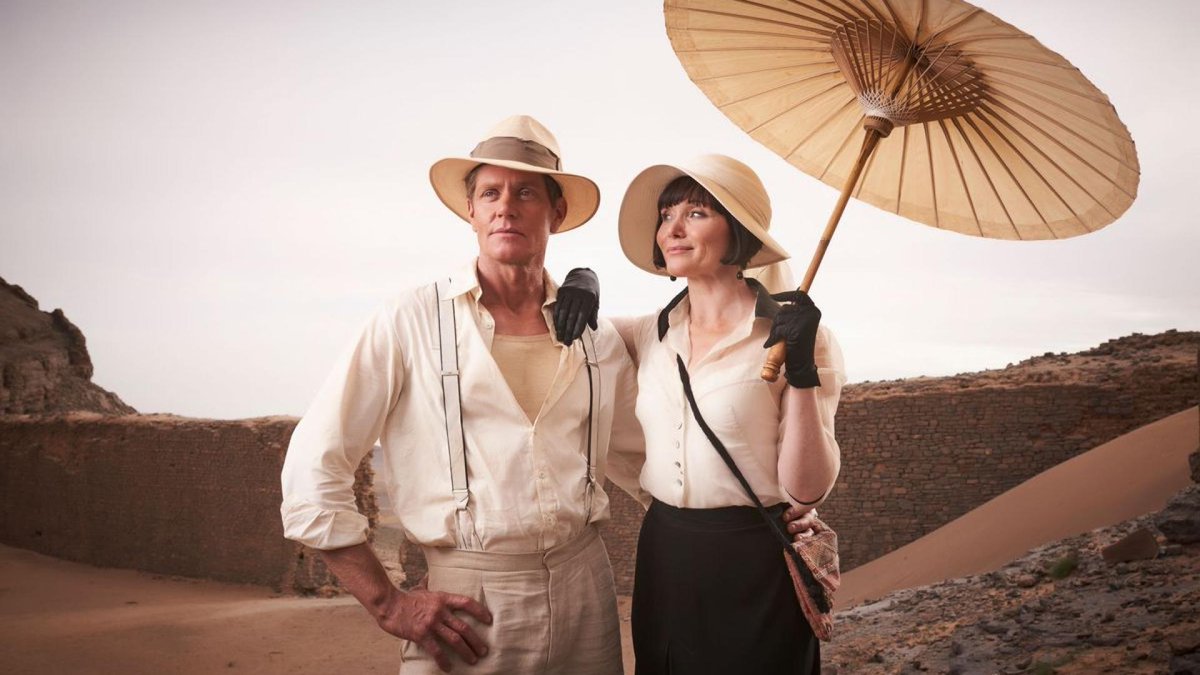 Unfortunately a few nods to the fans doesn’t make a substance free plot exciting, interesting or intriguing. We're keeping our fingers crossed for the sequels! MISS FISHER &amp; THE CRYPT OF TEARS is out tomorrow. Kendal Coombs reviews. bit.ly/2T0klYT