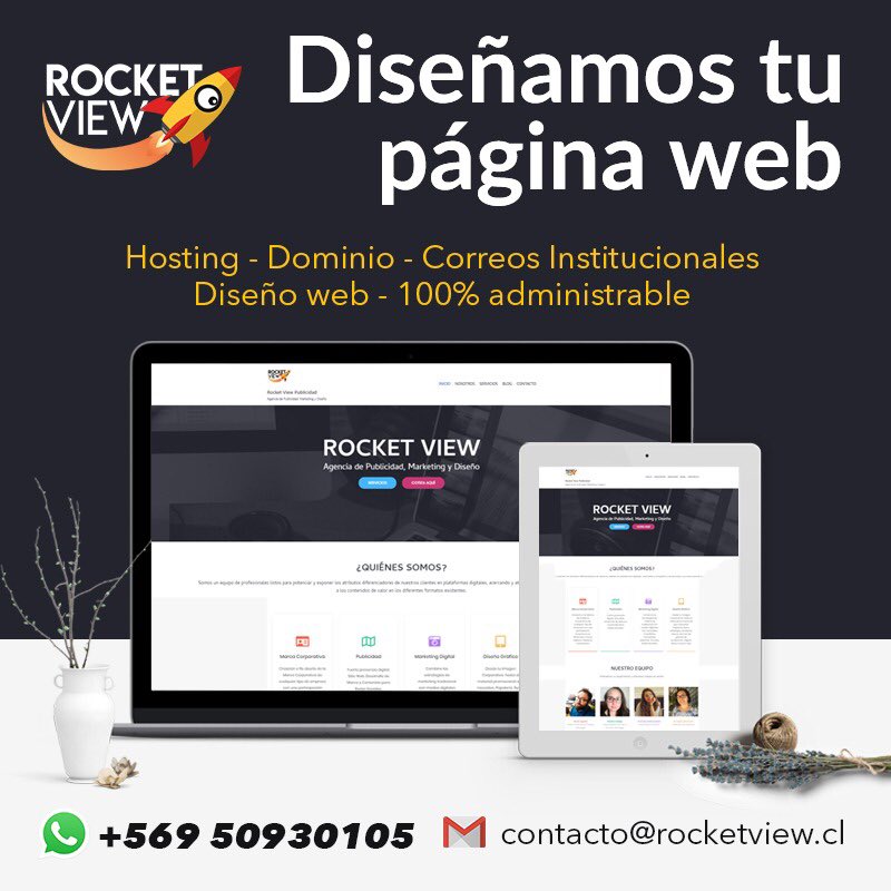rocket_view's tweet image. Bill Gates lo dijo “Si tu negocio no está en internet, tu negocio no existe”. Un sitio web es una de las herramientas de marketing más poderosas, un servicio 24/7 que brinda una imagen sólida y profesional a tu negocio ✅
CONTÁCTANOS! 📲 +569 50930105
#paginaweb #marketingdigital