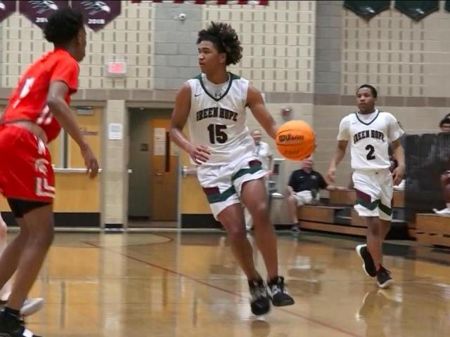 HighSchoolOT's tweet photo. NEW STORY: (16) Green Hope mounts massive fourth quarter comeback to beat (17) Sanderson https://t.co/ywV6p59WY5 #HSOT https://t.co/p8QAm0HeV4