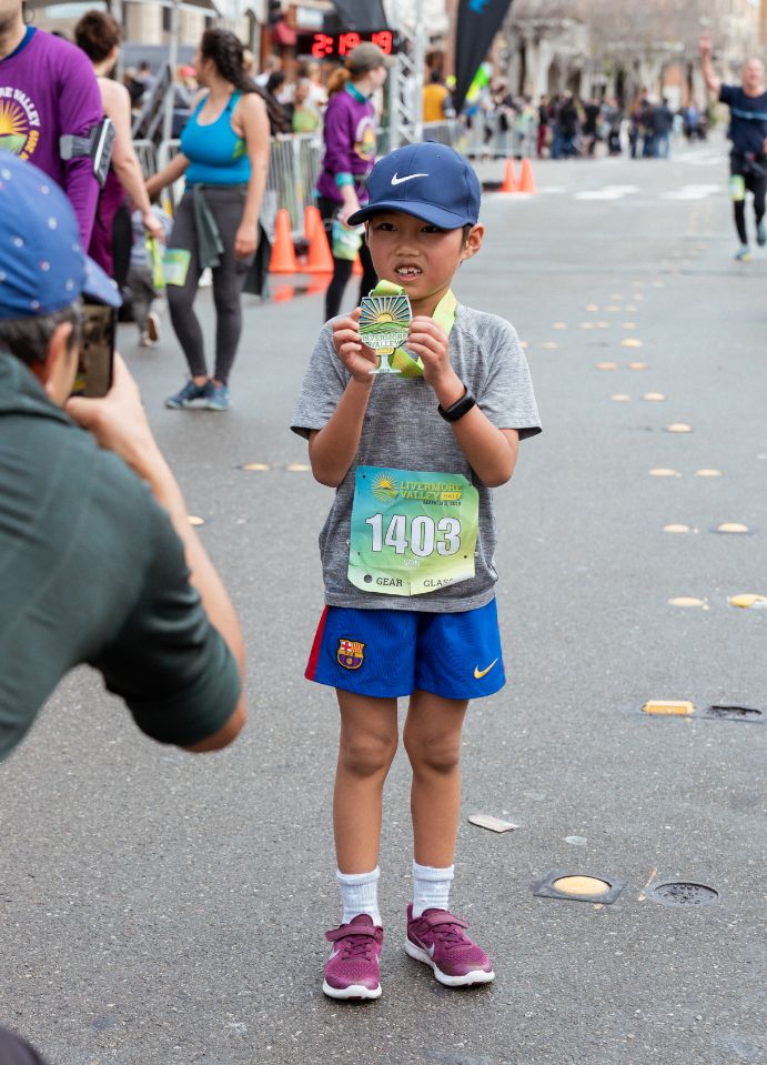 livermorehalf's tweet photo. Running has no age. 🥇 Let's hit the course on March 15 and make the 2020 #LivermoreValleyHalf one to remember. 🎉 #RunLiv https://t.co/FTj6WD8SaT