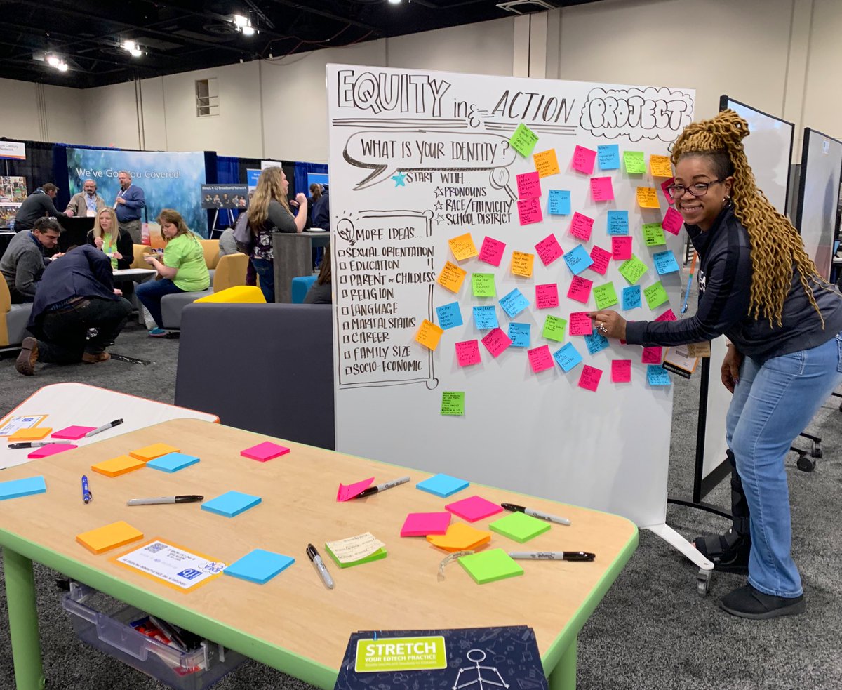 So excited about kicking off the Equity in Action Project at #IDEAcon to help intentionally create welcoming spaces within our communities of learning. Stop by the IDEA Exchange in the Exhibit Hall to learn more + participate. 🧡