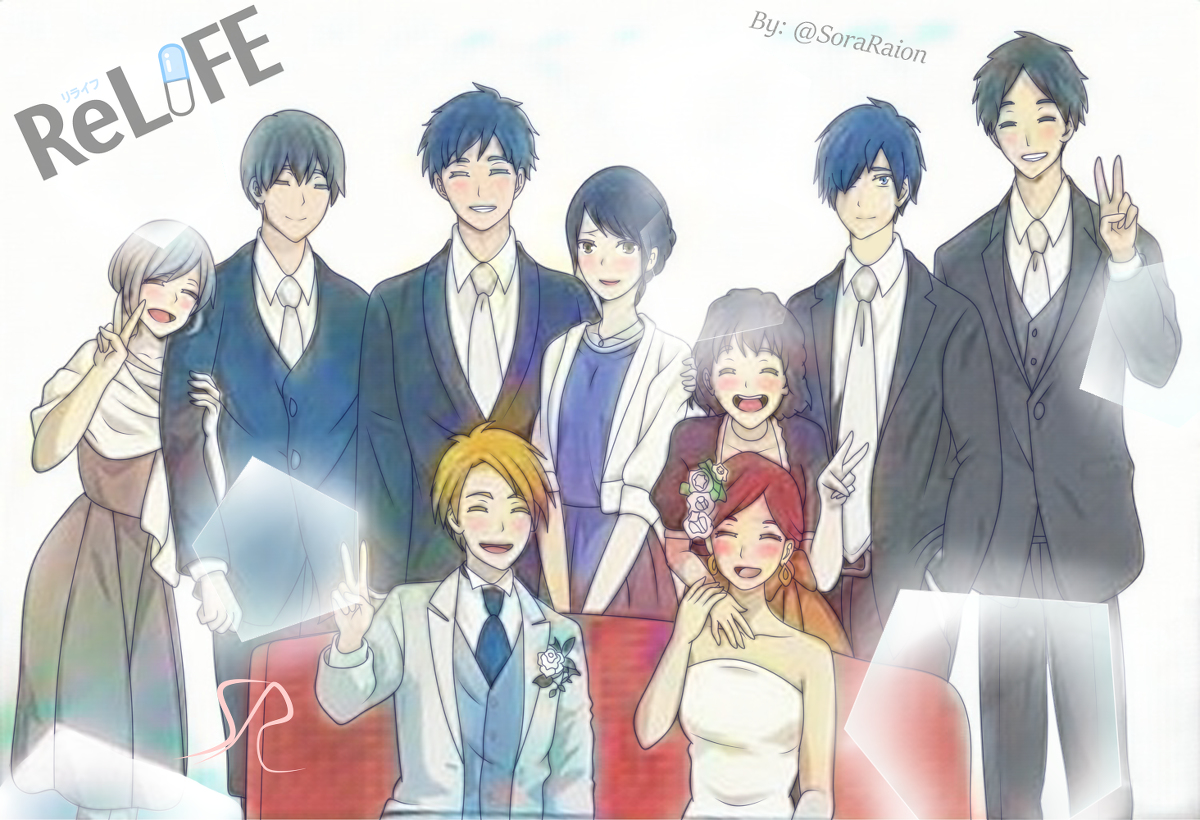 Twitter 上的sora Raion Relife Happy End リライフ Aratakaizaki 日代千鶴 海崎新太 小野屋杏 夜明了 Chizuruhishiro Arata Chizuru Sora T Co Lu7awdgyum T Co Aw7femckjl Twitter